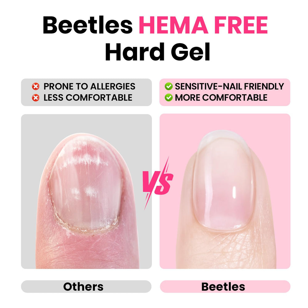 Beetles Gel Builder 9 en 1, conjunto profesional para uñas.