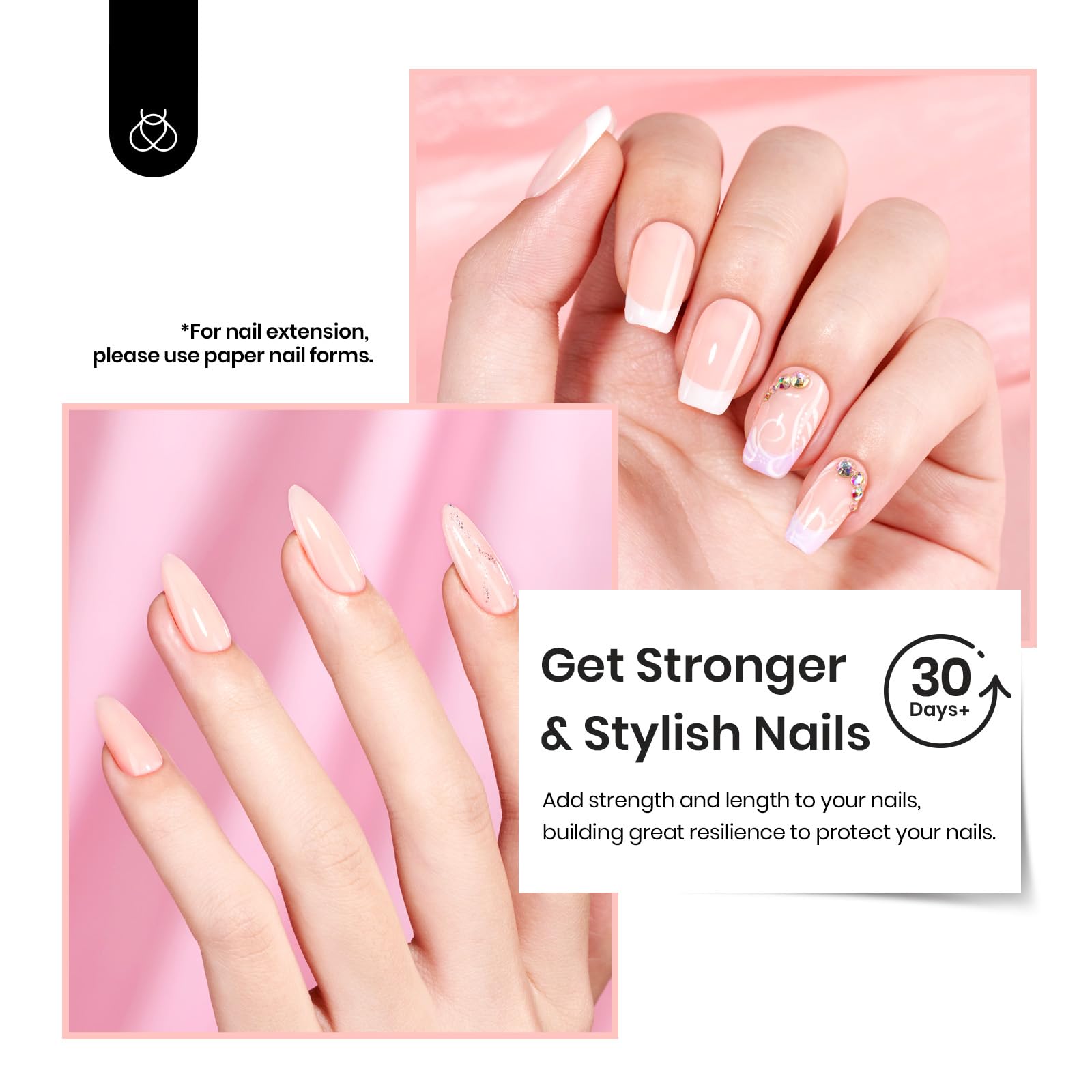 Beetles Builder Gel uñas: gel nude de 15 ml para hacer en casa