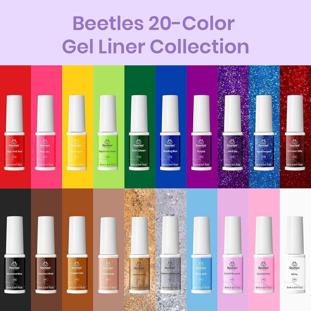 Beetles gel nail art ideas for stylish DIY looks.