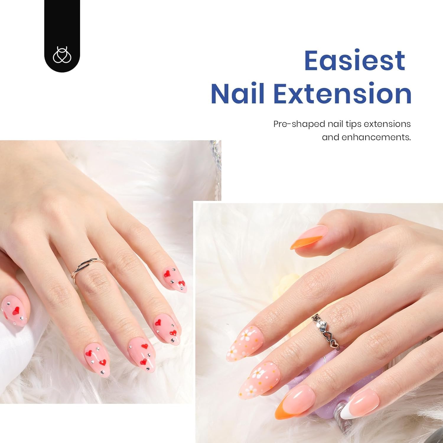 Beetles Gel Nail Kit: adhesivo base-gel multiuso para fijar tips y capas.