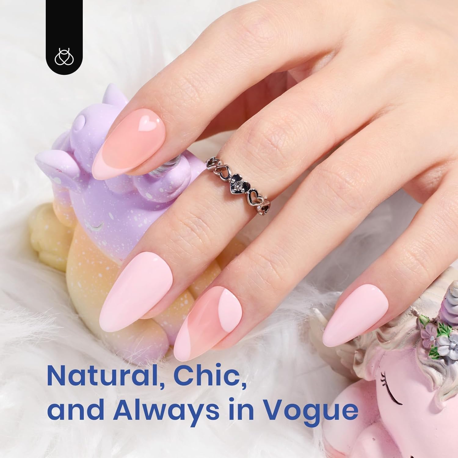 Beetles Gel Nail Kit: caja bonita para regalo y presentación atractiva.