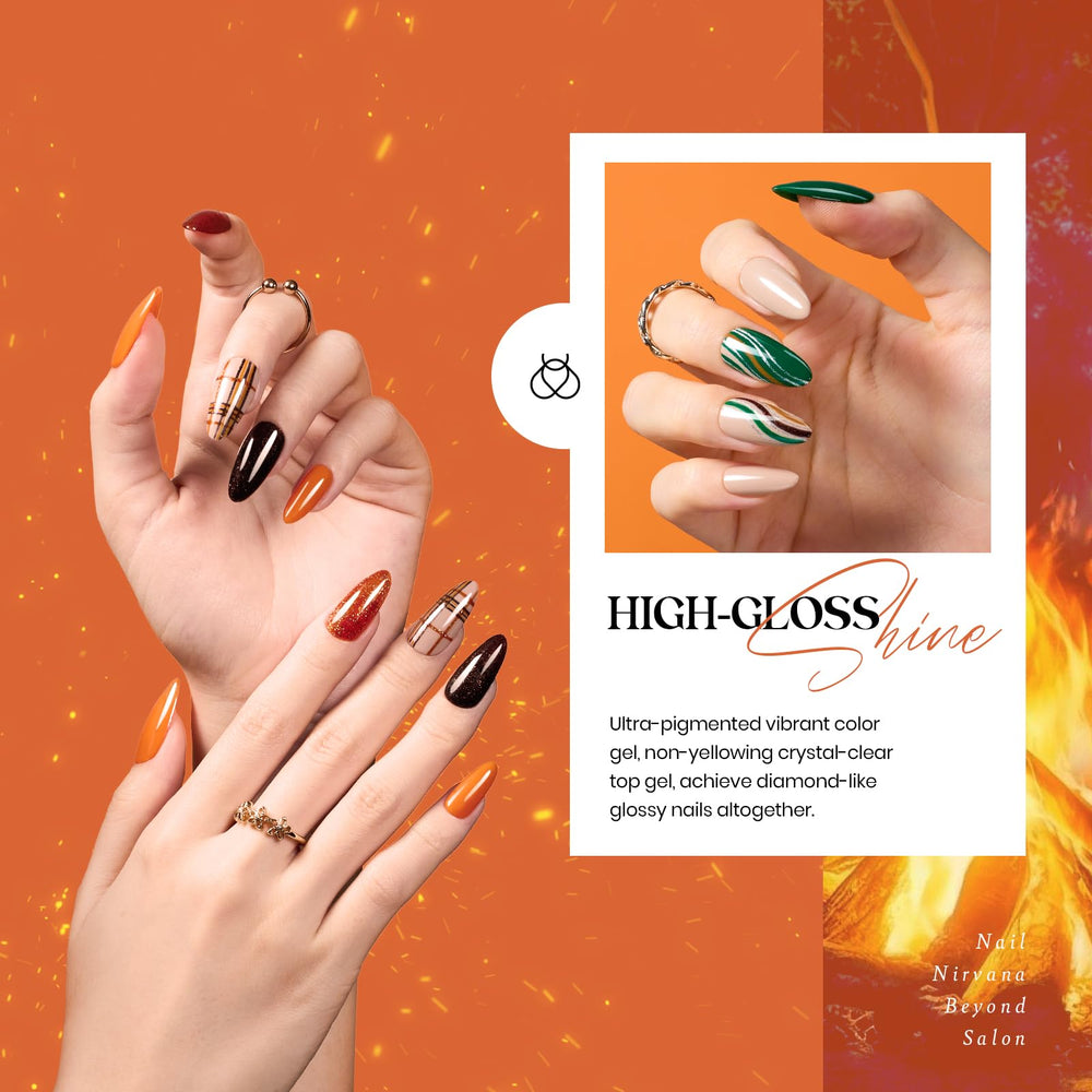 Beetles Gel Nail Polish Set: capa superior brillo para acabado duradero