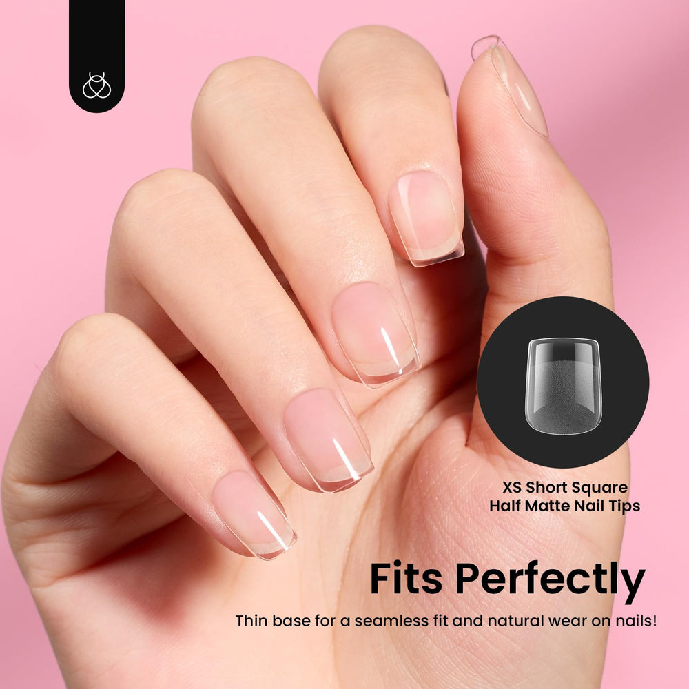Beetles Gel Nail Tips mayor durabilidad para extensiones de gel.
