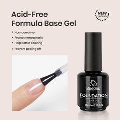 Beetles Gel Polish: base coat pegajosa para adherencia de la siguiente capa