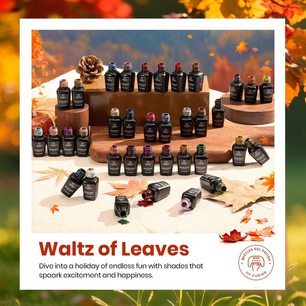 Beetles Gel Polish base coat and top coats deliver durable shine and smooth color