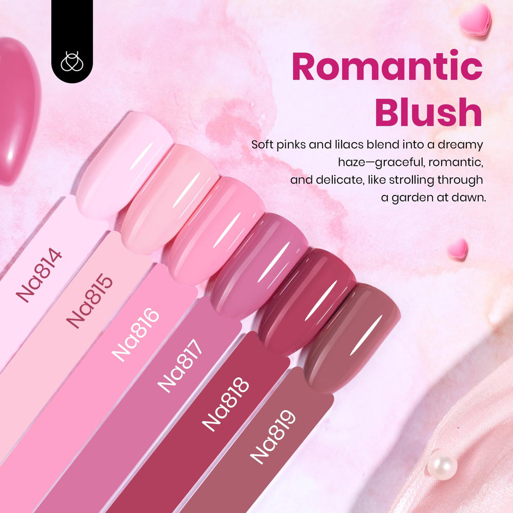 Beetles gel polish bottle closeup in soft pink for smooth application and shine