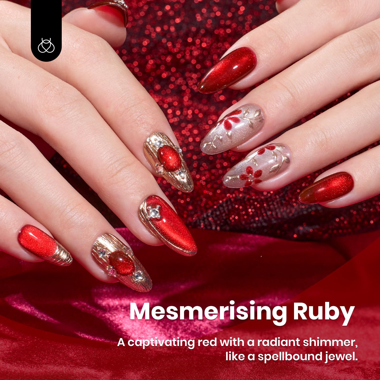Beetles Gel Polish curado con lámpara UV/LED para uñas