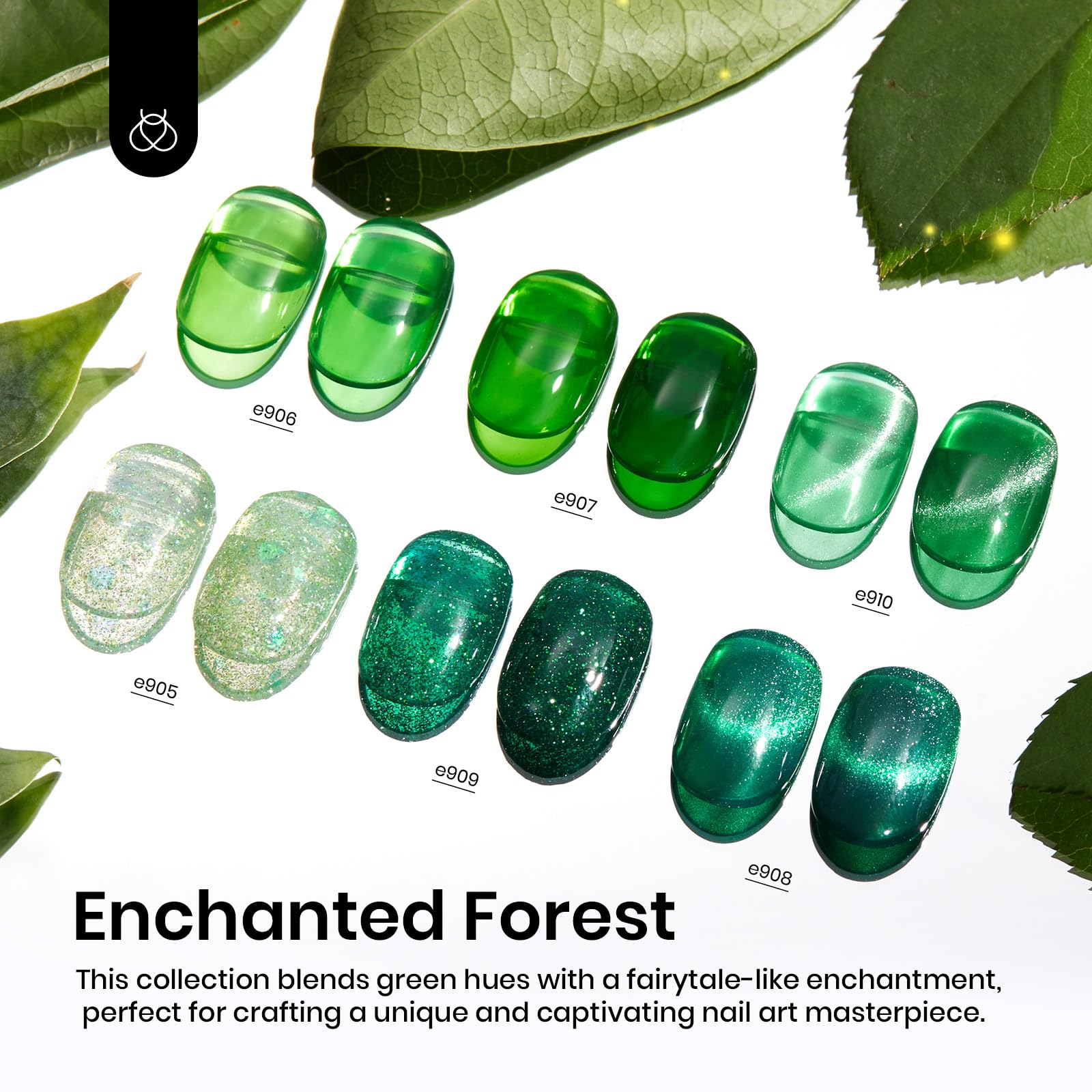 Beetles esmalte en gel de larga duración; brillo hasta 28 días.