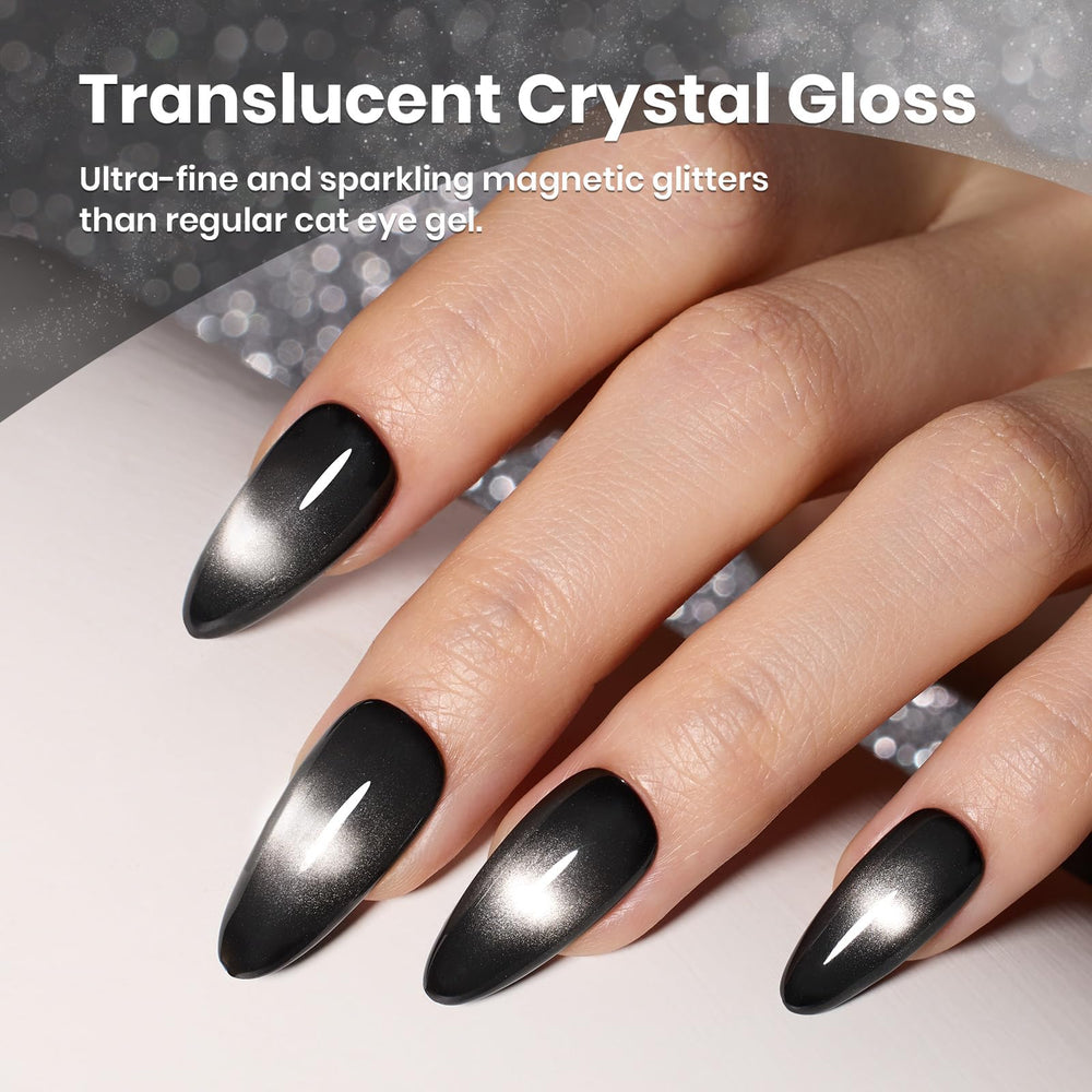 Beetles Gel Polish Frances Cat Eye - opción suave para uñas con estilo francés