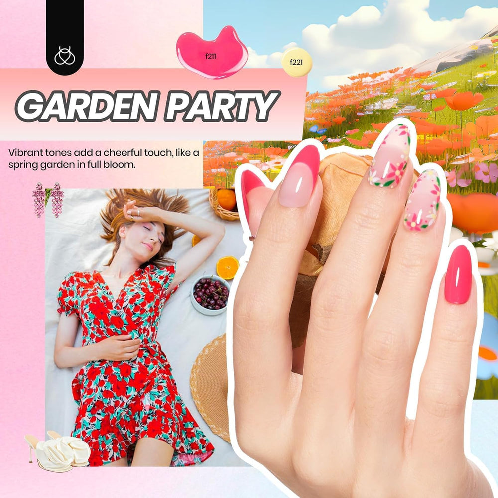 Beetles 32-color gel range for seasonal looks and DIY manicure variety.
