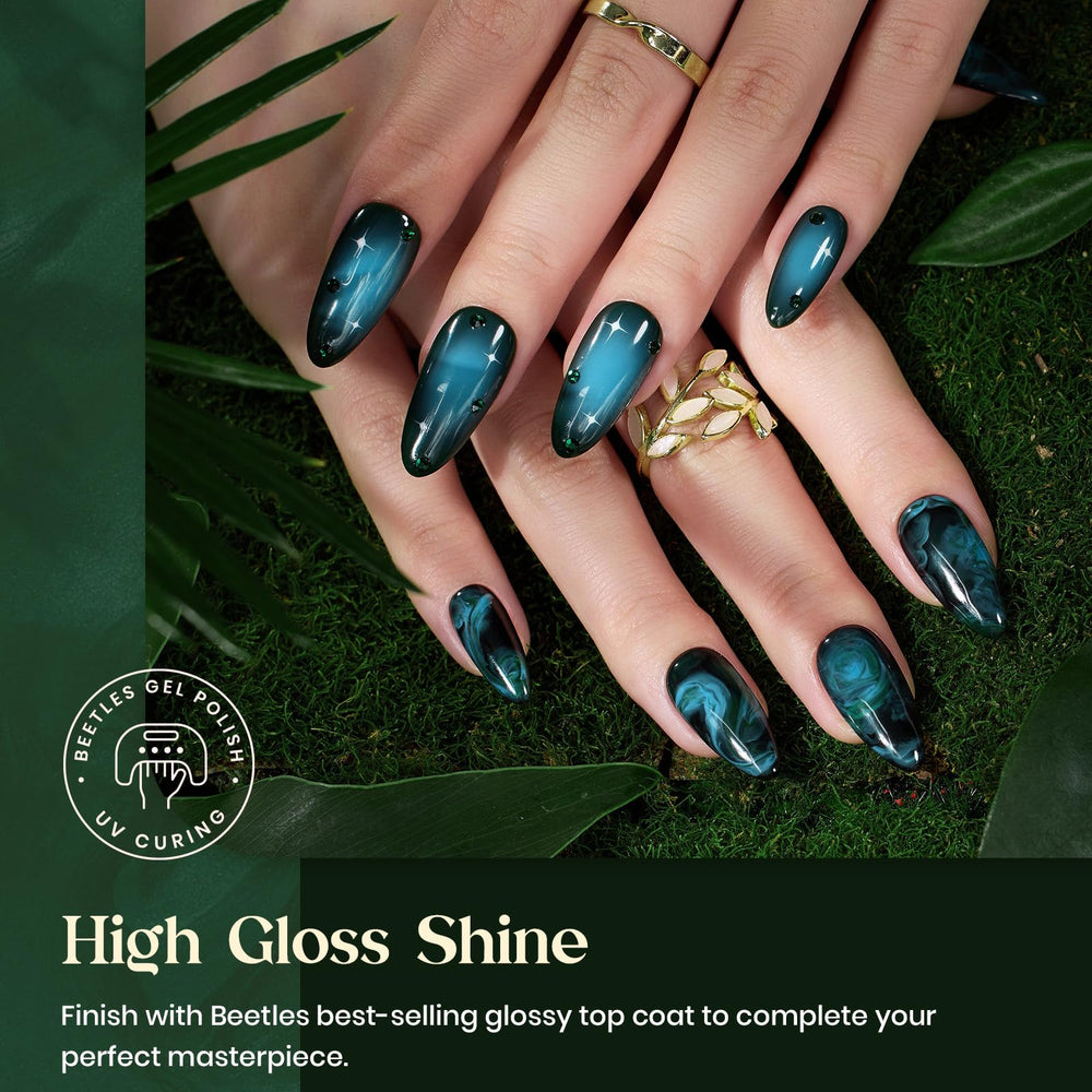 Beetles Gel Polish conjunto, manual de manicura en casa para empezar.