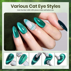 Beetles esmalte en gel con muestra de color para elegir tono.
