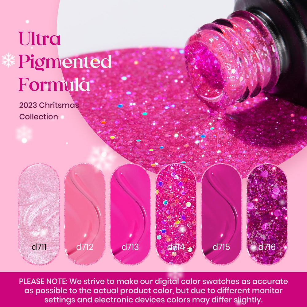 Beetles Pink Angel brillos ultraclaros en acabado gloss