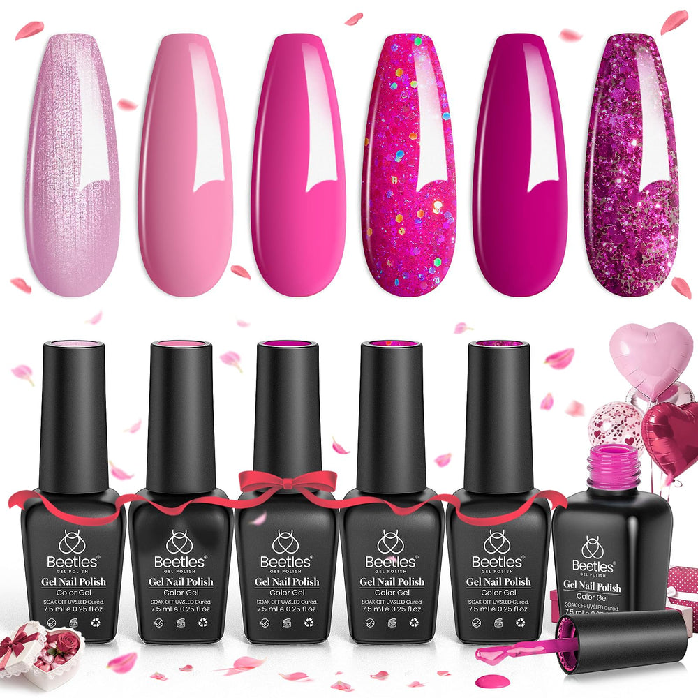 Beetles Pink Angel regalo perfecto para amantes de la manicura