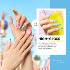 Beetles Gel Polish: purpurina para uñas con brillo intenso