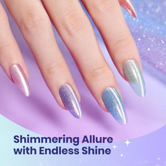 Beetles Gel Polish rosa nebula, tono suave y romántico para looks diarios.