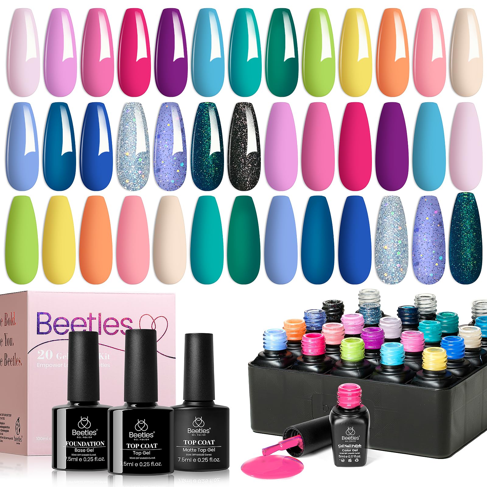 Beetles Gel Polish: secado rápido con lámpara UV o LED