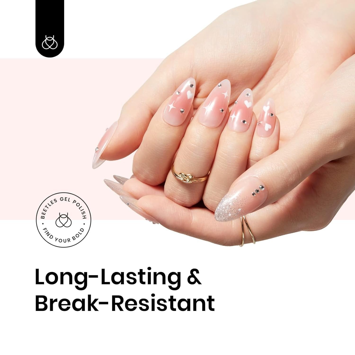 Beetles Gel Polish seguridad con olor suave, experiencia de manicura más cómoda.