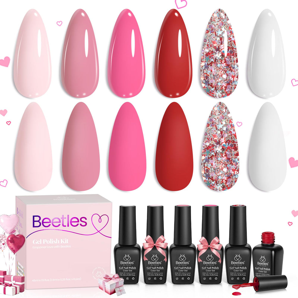 Beetles esmalte gel para uso con lámpara de diodos, curado rápido