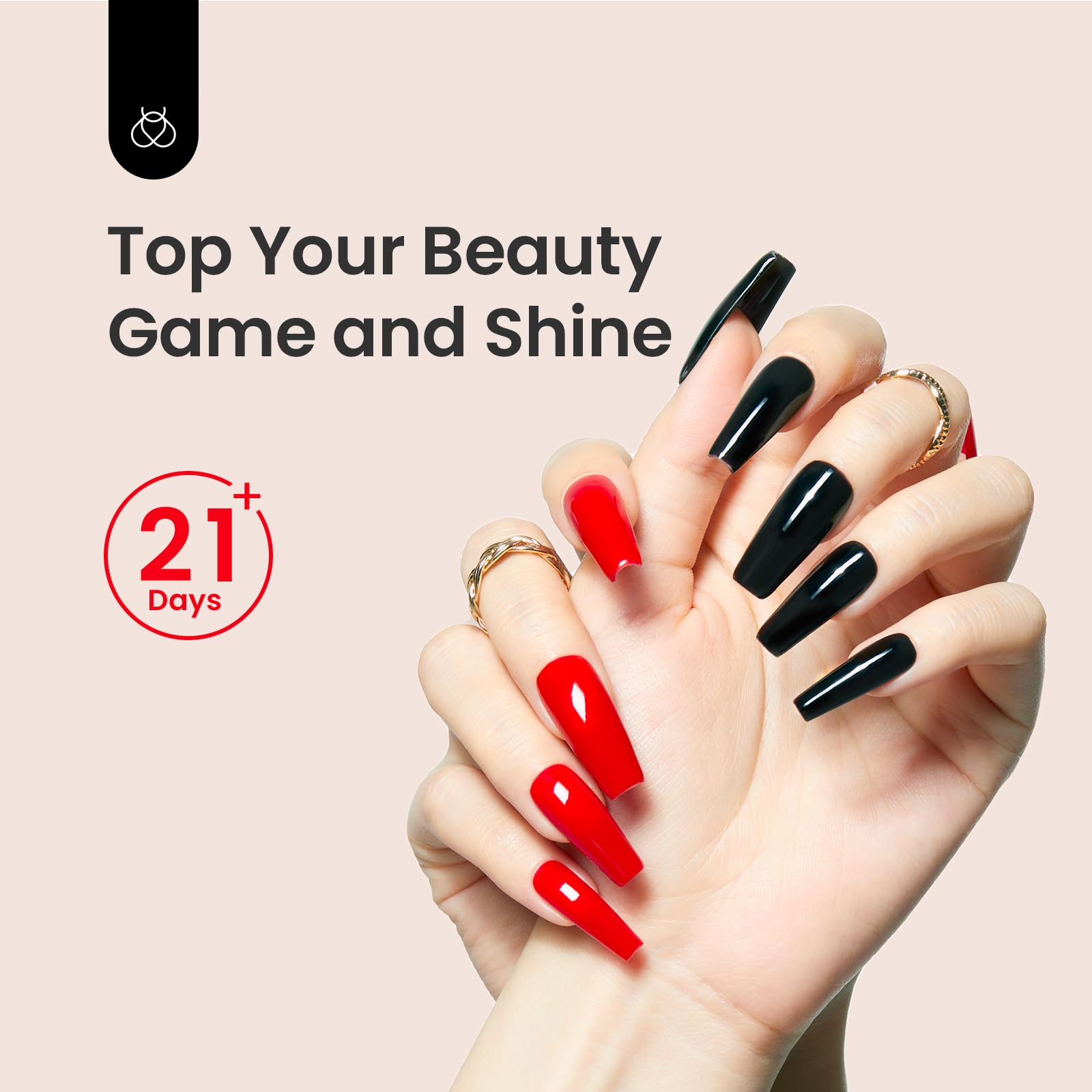 Beetles Gel Top Coat close-up of precision brush