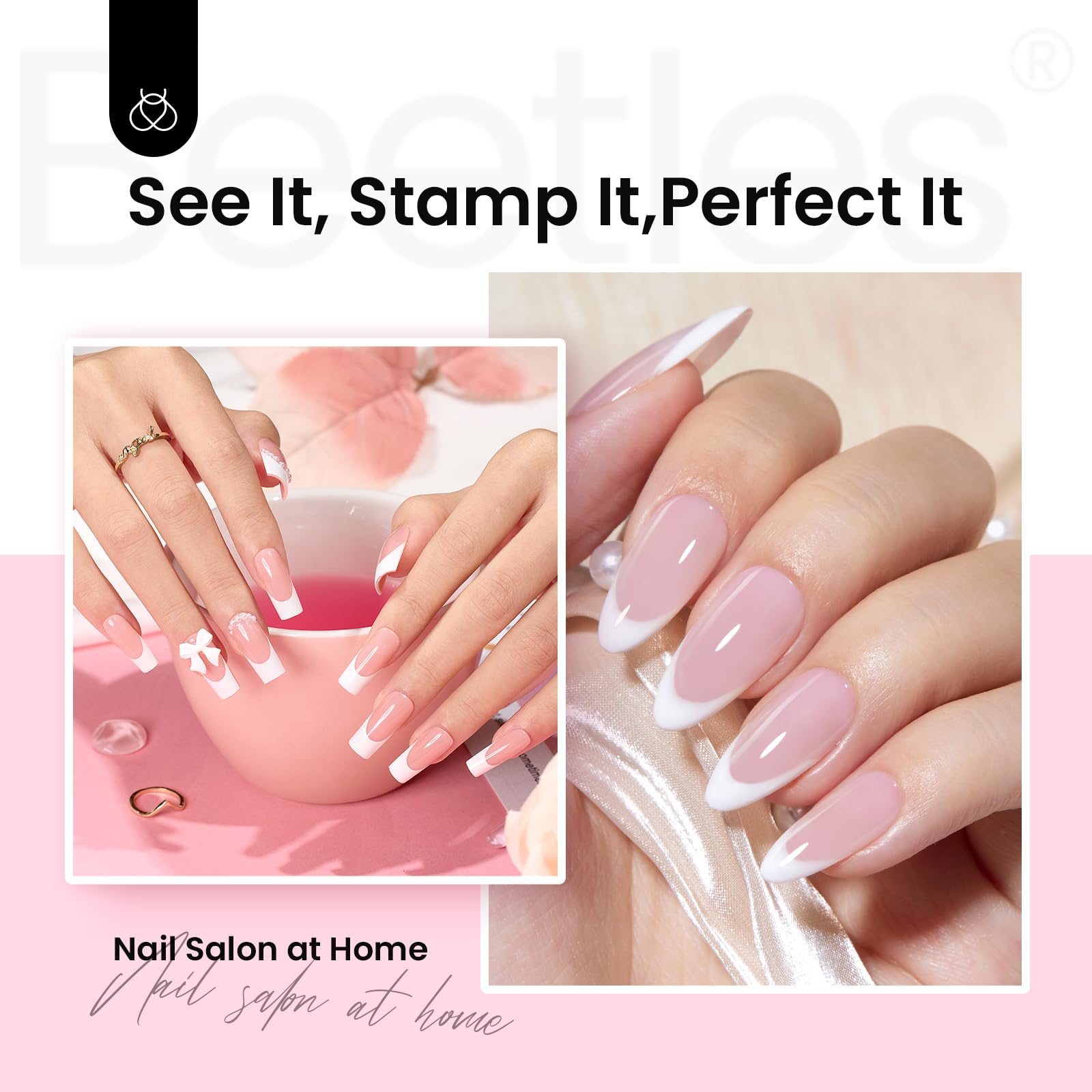 Beetles Gift Kit for creative nail stamping enthusiasts.