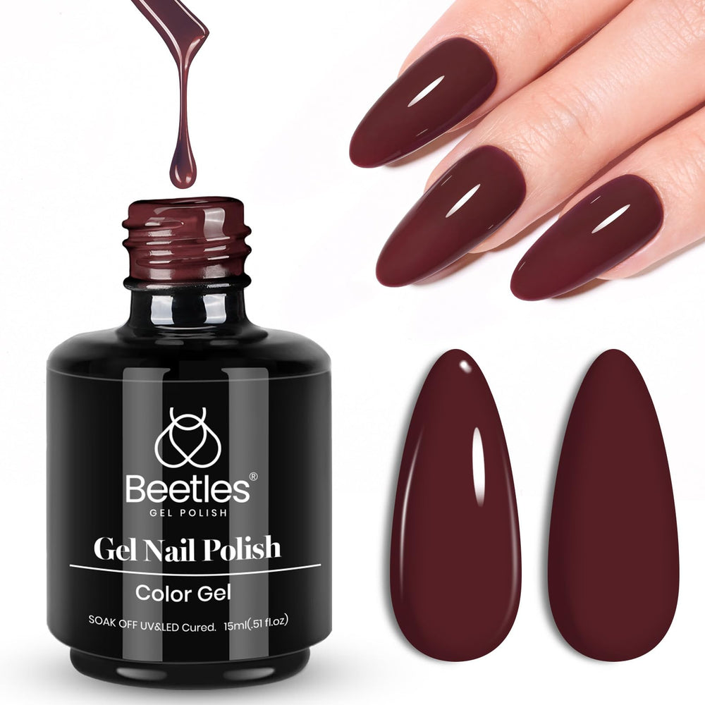 Beetles Burgundy Red gift-ready packaging ideal for women gifts.