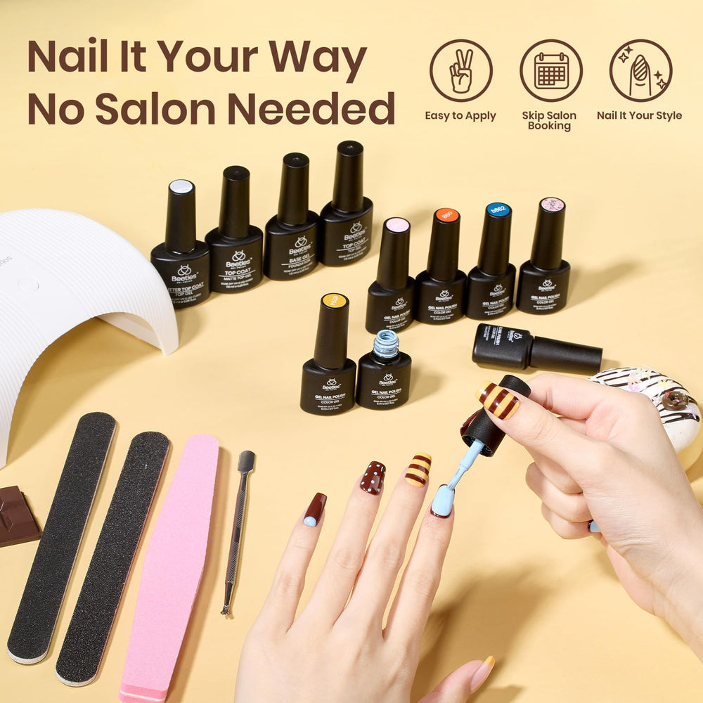 Beetles gift set for women and teens inspires creative nail art