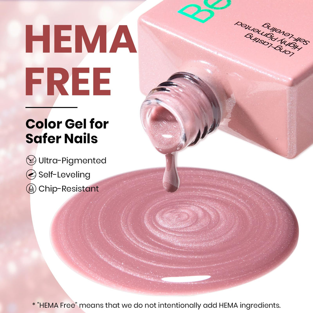 Beetles Pink Cat Eye gel polish is cured under UV/LED lights for quick results.