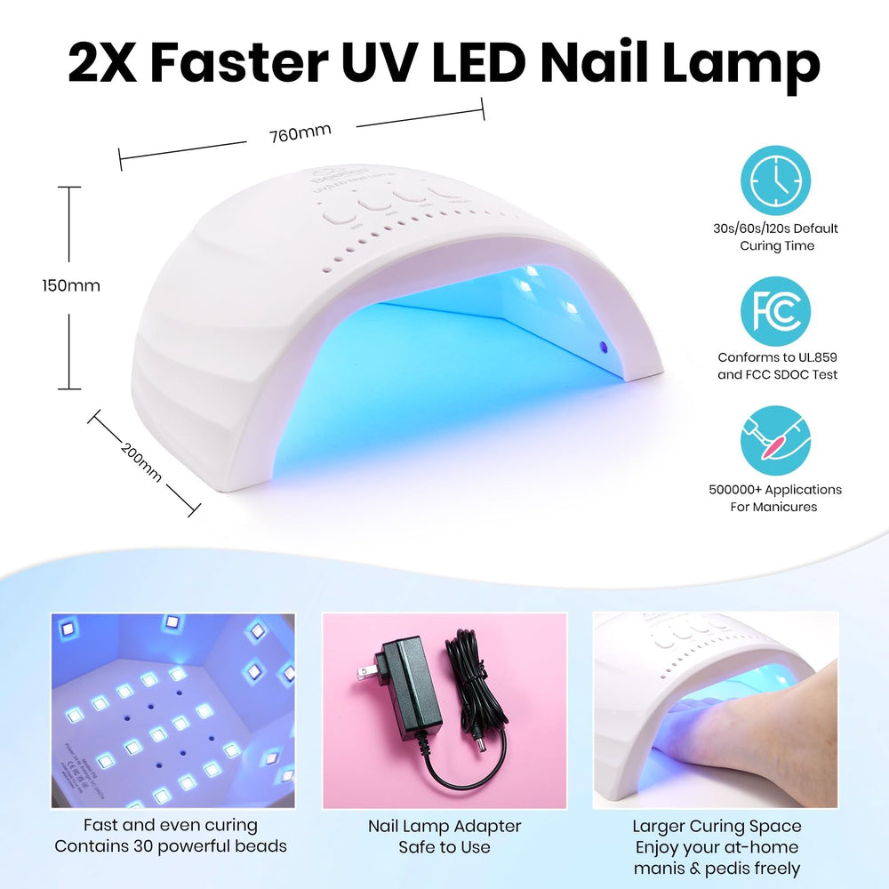 Beetles glitter top coat for sparkling nail accents