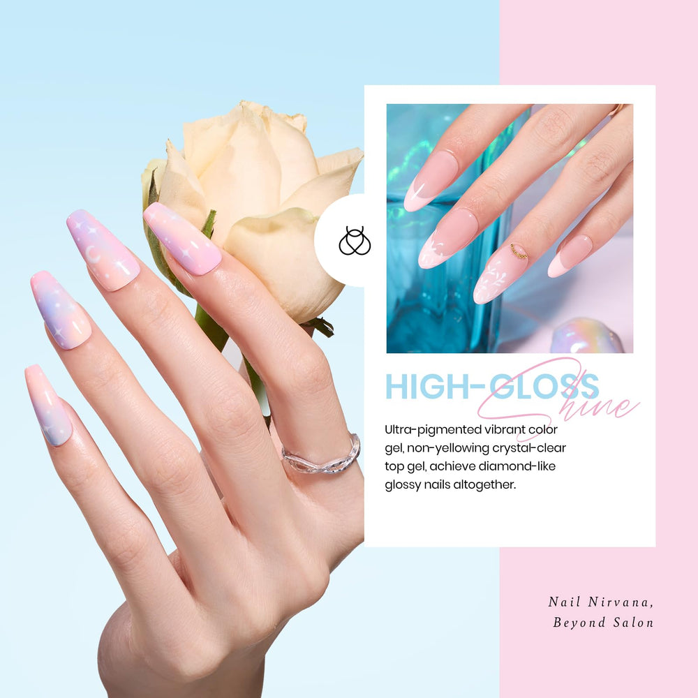 Beetles gel nail polish collection offers glossy and matte finishes