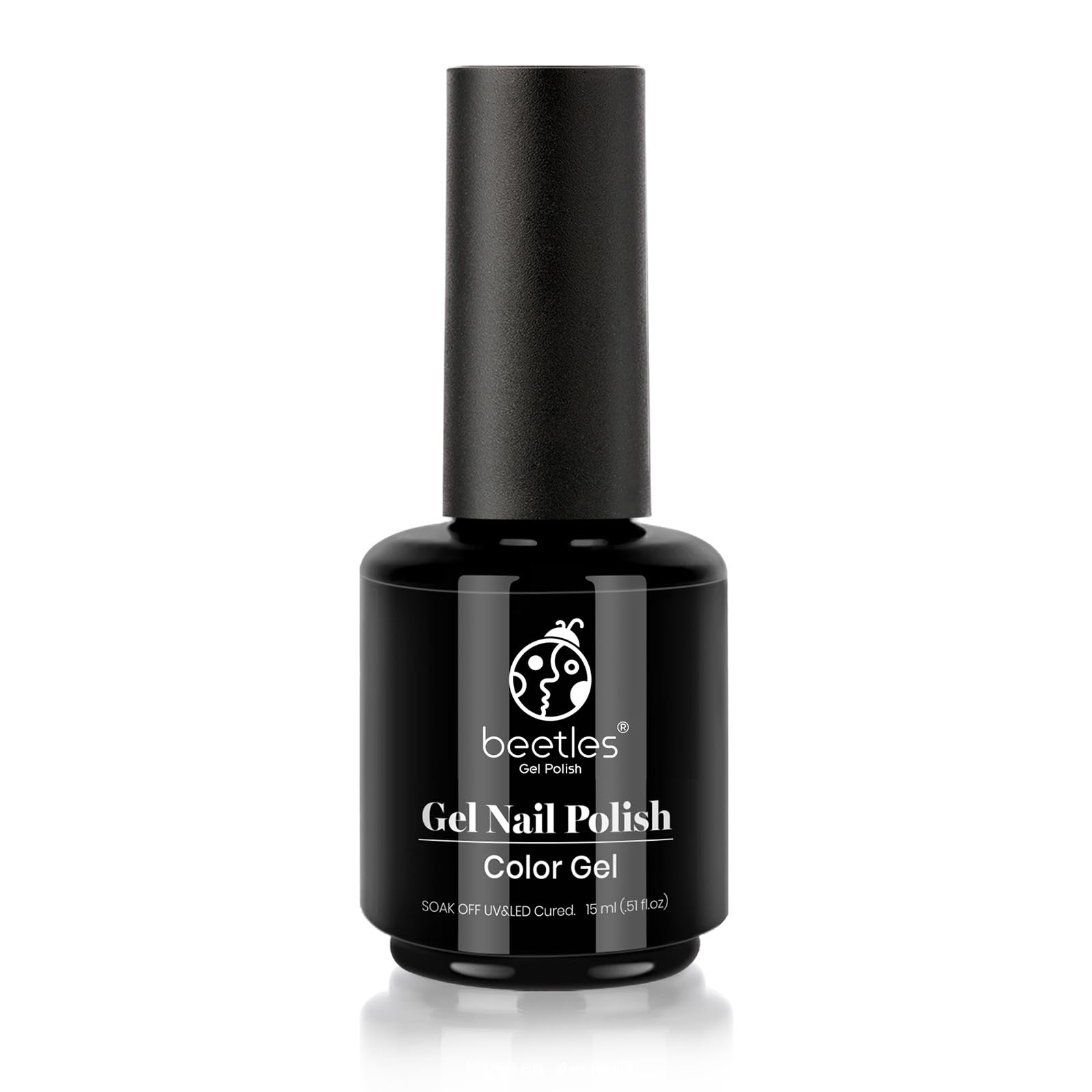Beetles Gold Gel Polish with base and top coat yields durable manicure results.