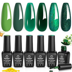Beetles Green Gel Polish avocado bottle ready for a fresh manicure