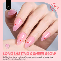 Beetles Jelly Gel: curado en UV para un brillo duradero.