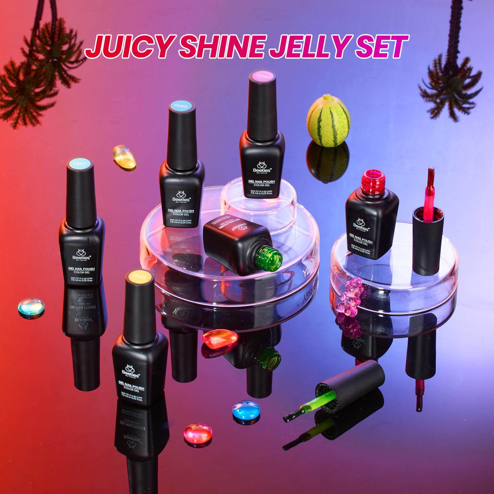 Six swatches show color variety for multiple looks.
