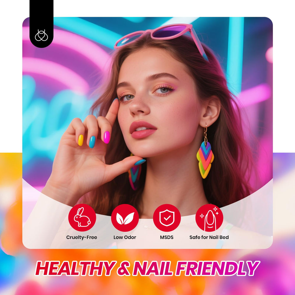 Gift-ready six-colour set ideal for gifting.