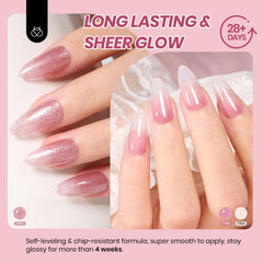 Beetles Jelly Gel Set, brillo alto que realza la manicura