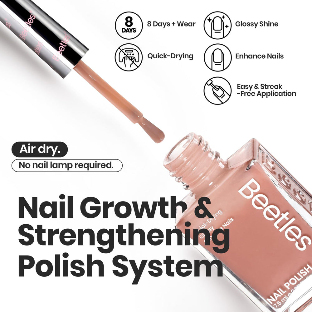 Beetles Jelly Nail Polish Set P186 pink swatches for playful elegance
