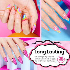 Beetles Neon Green Gel Polish for fresh color