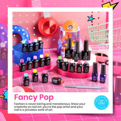 Beetles Neon Hot Pink Gel Polish for bright, playful nails