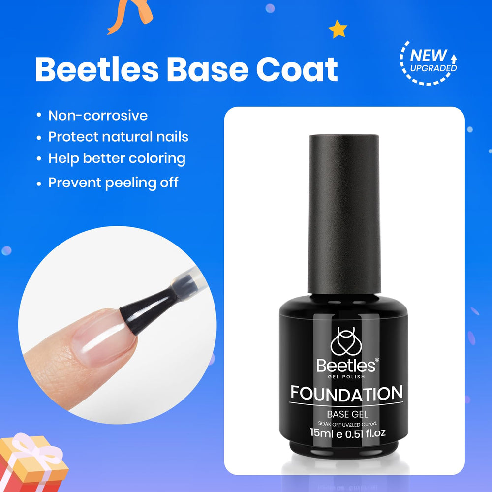 Beetles kit manicura francesa gel 15 ml para uñas elegantes.