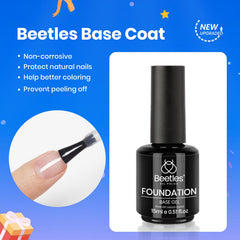 Beetles kit manicura francesa gel 15 ml para uñas elegantes.