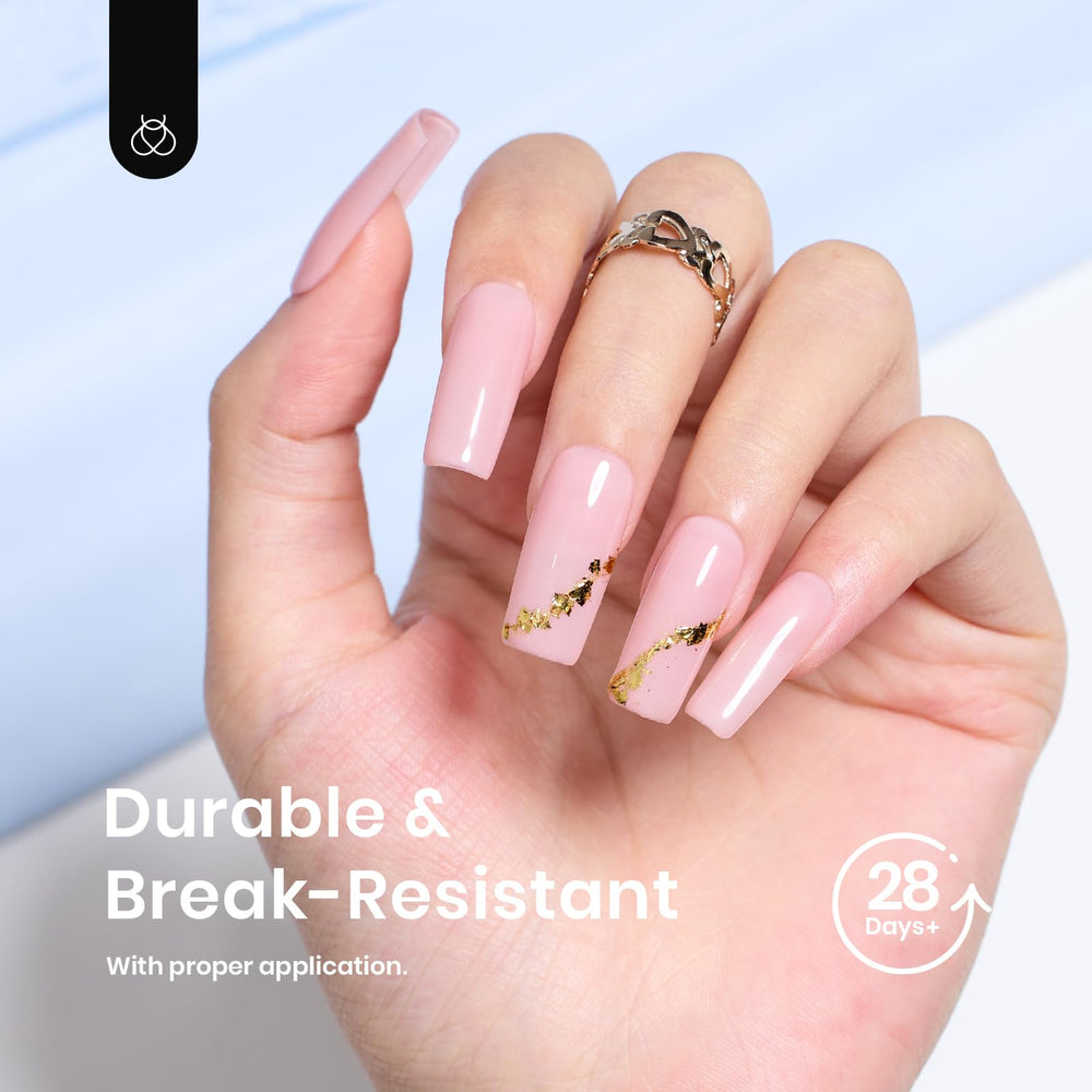 Beetles Puntas de Uñas de Gel kit completo para uñas en casa o salón.