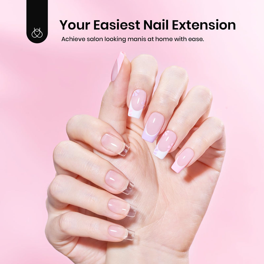 Beetles Gel Nail Kit: lámpara UV mini para secado rápido en casa.