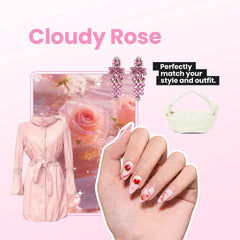 Beetles High-gloss finish highlights pale pink radiance