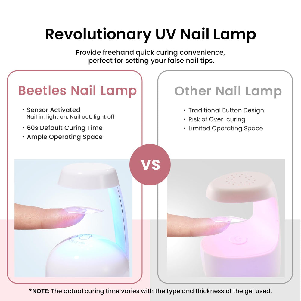 Beetles lima de uñas para un acabado suave y limpio