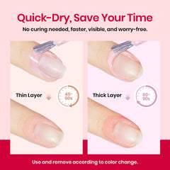 Beetles Liquid Latex cuticle-guard keeps edges tidy during nail art.