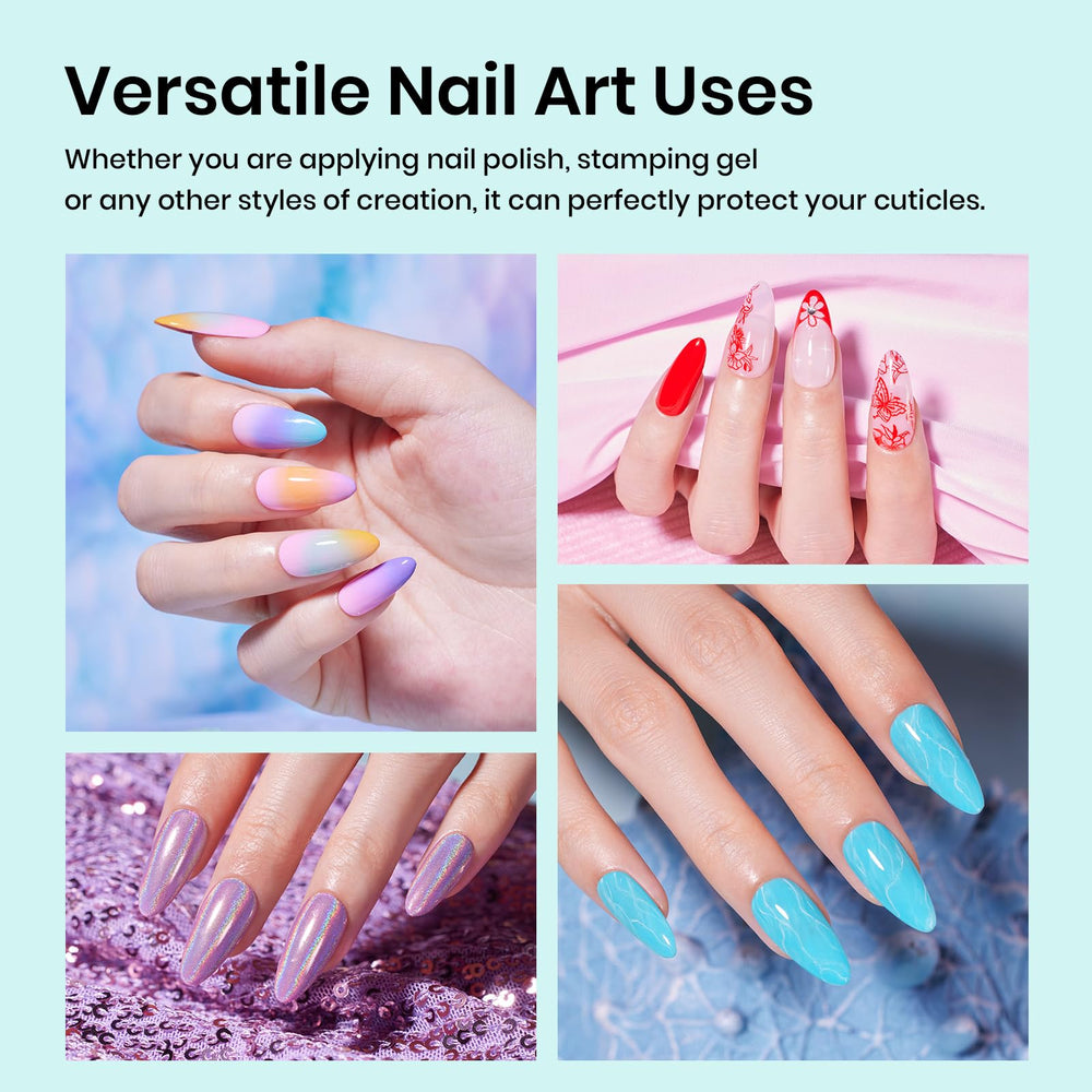 Beetles Gel Polish arte en uñas con stamping o gradiente