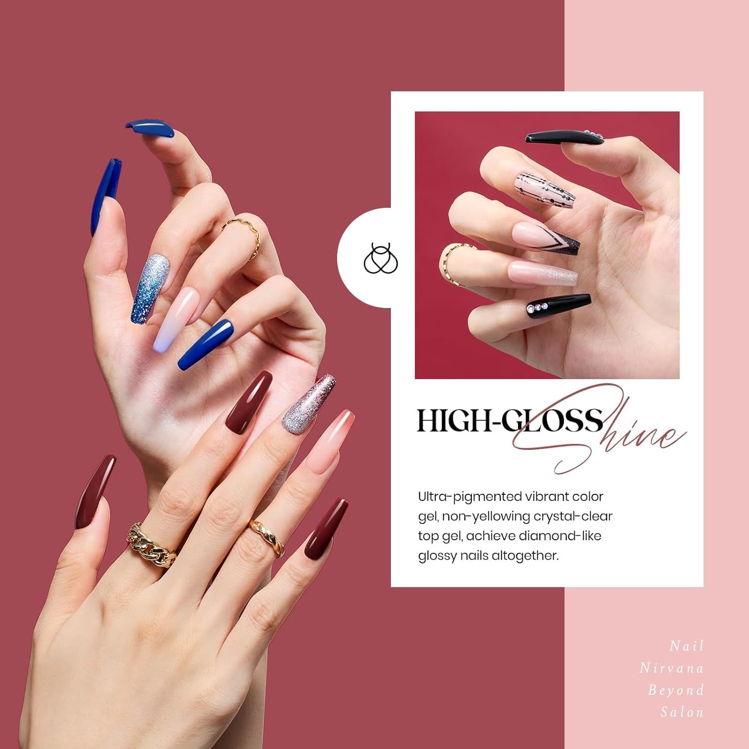 Beetles long-lasting shine on nail art with glossy finish