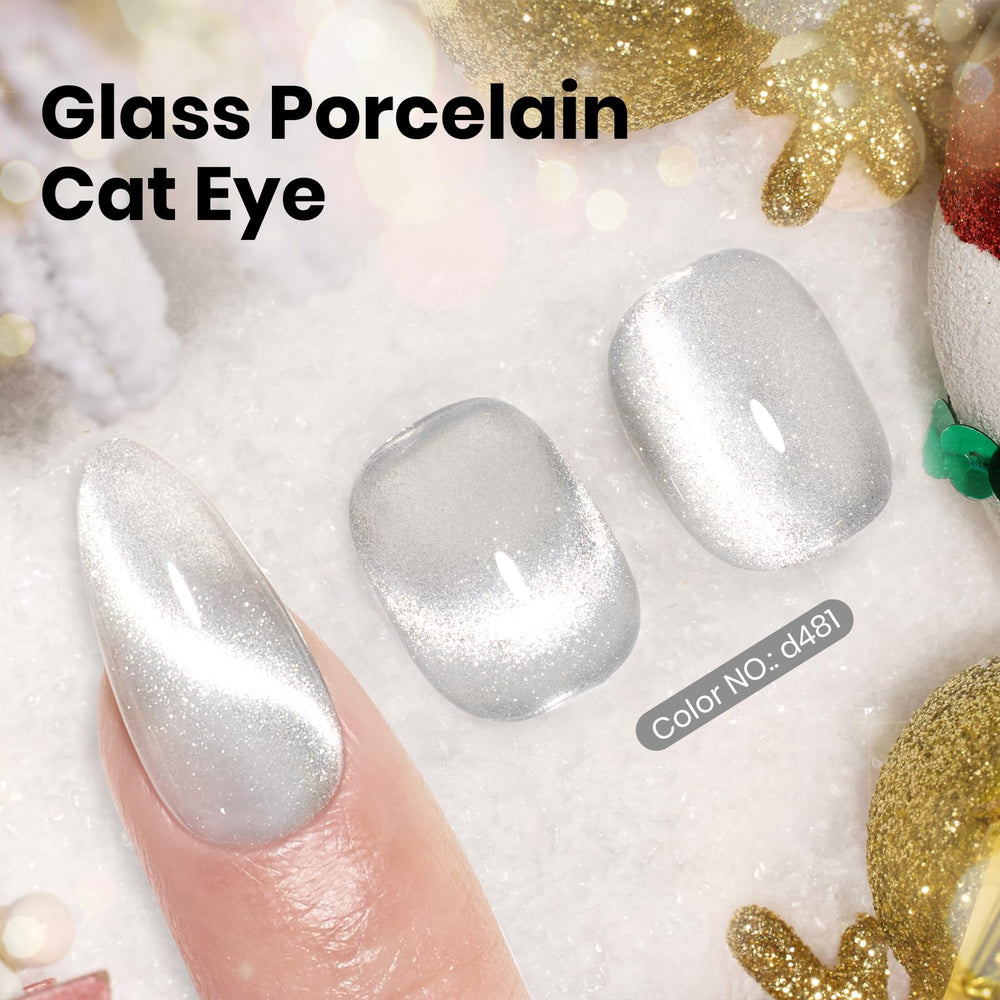 Beetles con imán para lograr efecto ojo de gato en uñas.