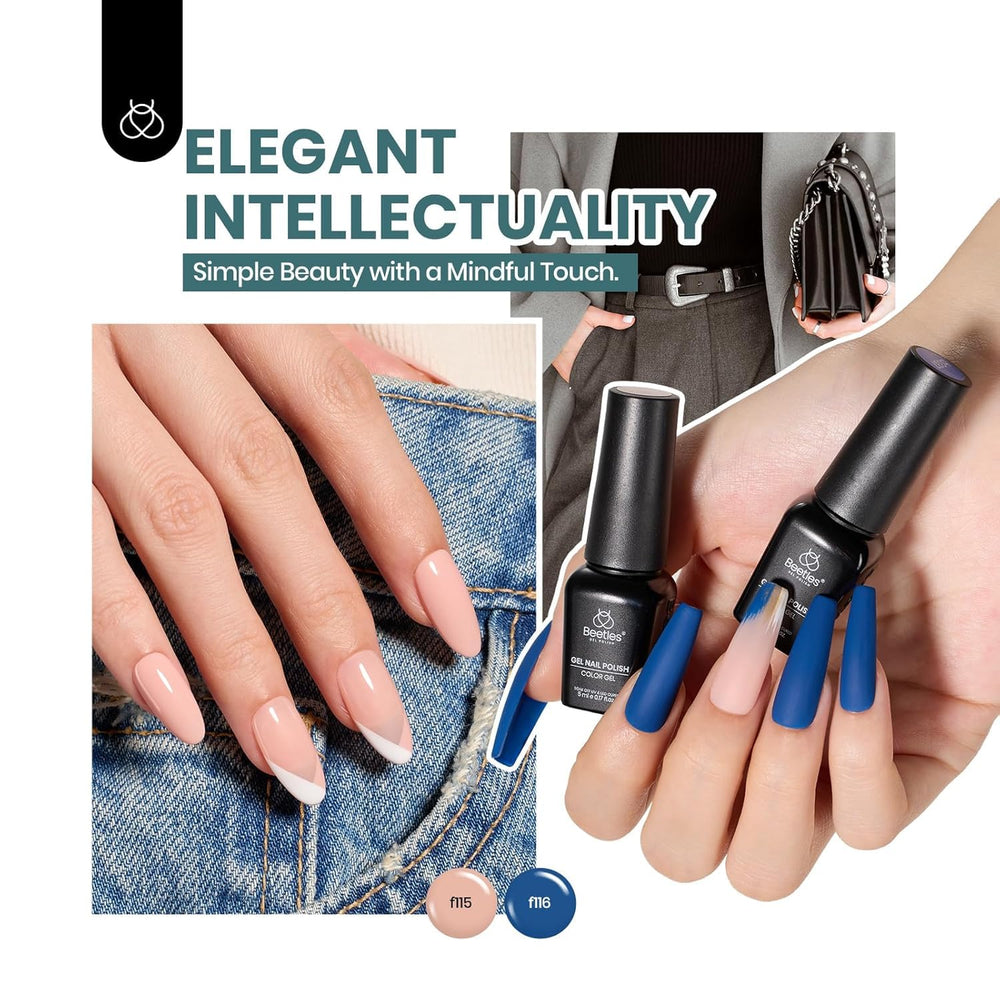 Beetles Matte Top Coat 7.5ml for modern matte finish.